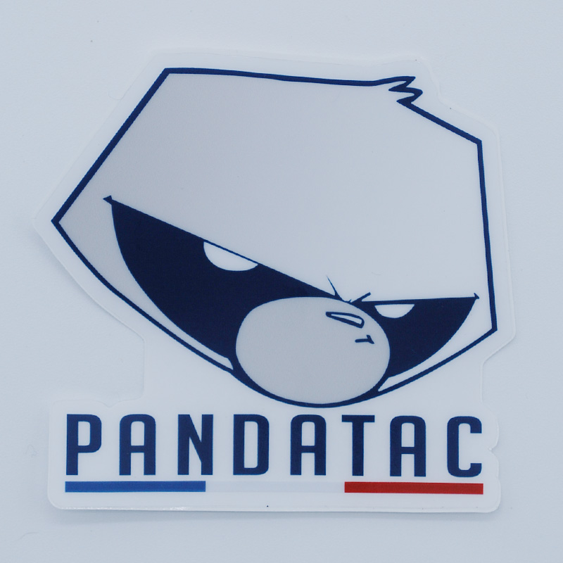 Sticker logo Panda transparent