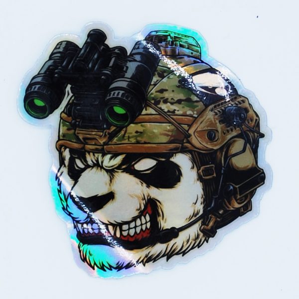 Sticker head scary holographic - Image 2