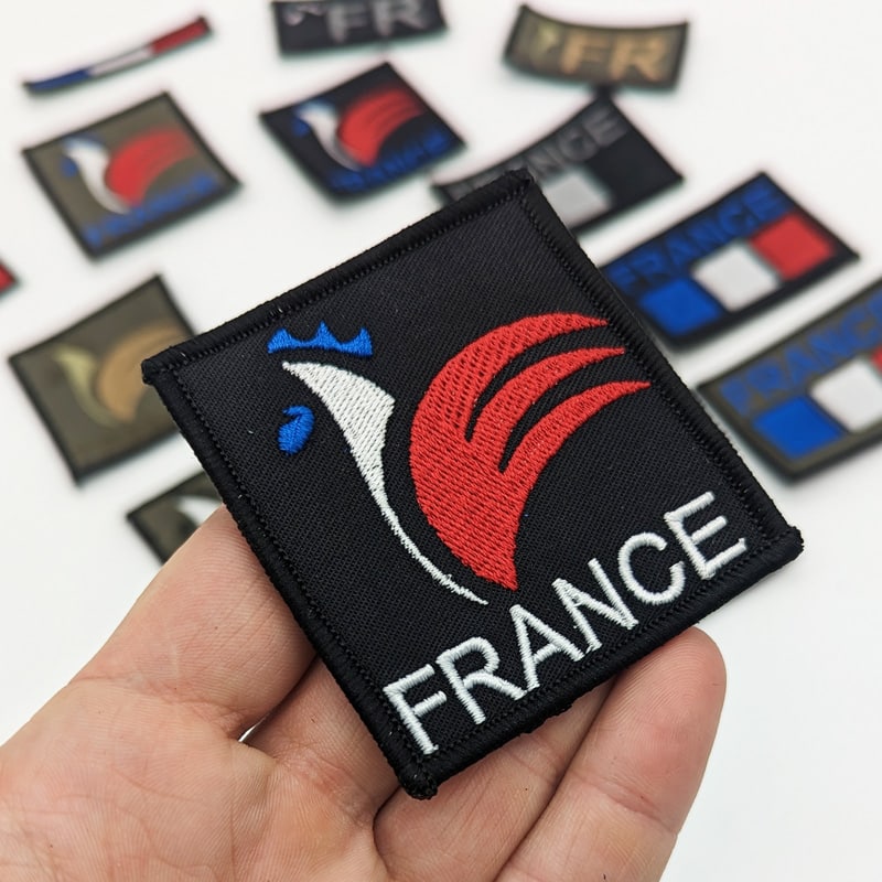 Patch brodé FRANCE coq