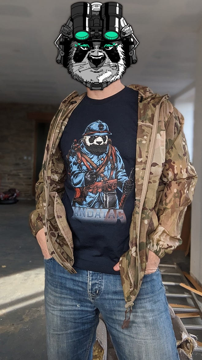 Tee shirt ' poilu '